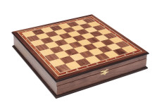 Шахматная доска ларец орех 50 — hichess.ru - шахматы, нарды, настольные игры