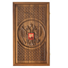 Нарды Герб, орех — hichess.ru - шахматы, нарды, настольные игры