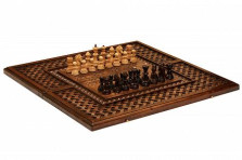 Шахматы + Нарды резные &quot;Гаянэ&quot; 60, Ustyan — hichess.ru - шахматы, нарды, настольные игры