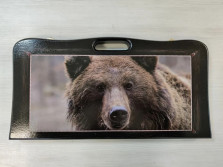 Нарды деревянные Медведь с ручкой подарочные  — hichess.ru - шахматы, нарды, настольные игры