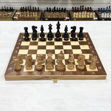 Шахматы деревянные Суприм с утяжелением — hichess.ru - шахматы, нарды, настольные игры