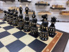 Шахматы резные Классика в ларце моренный дуб фото 5 — hichess.ru - шахматы, нарды, настольные игры