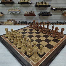 Шахматы подарочные нескладные Венге с фигурами Стаунтон композит — hichess.ru - шахматы, нарды, настольные игры