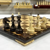 Шахматы эксклюзивные нескладные из ореха и клена Премиальные люкс фото 4 — hichess.ru - шахматы, нарды, настольные игры