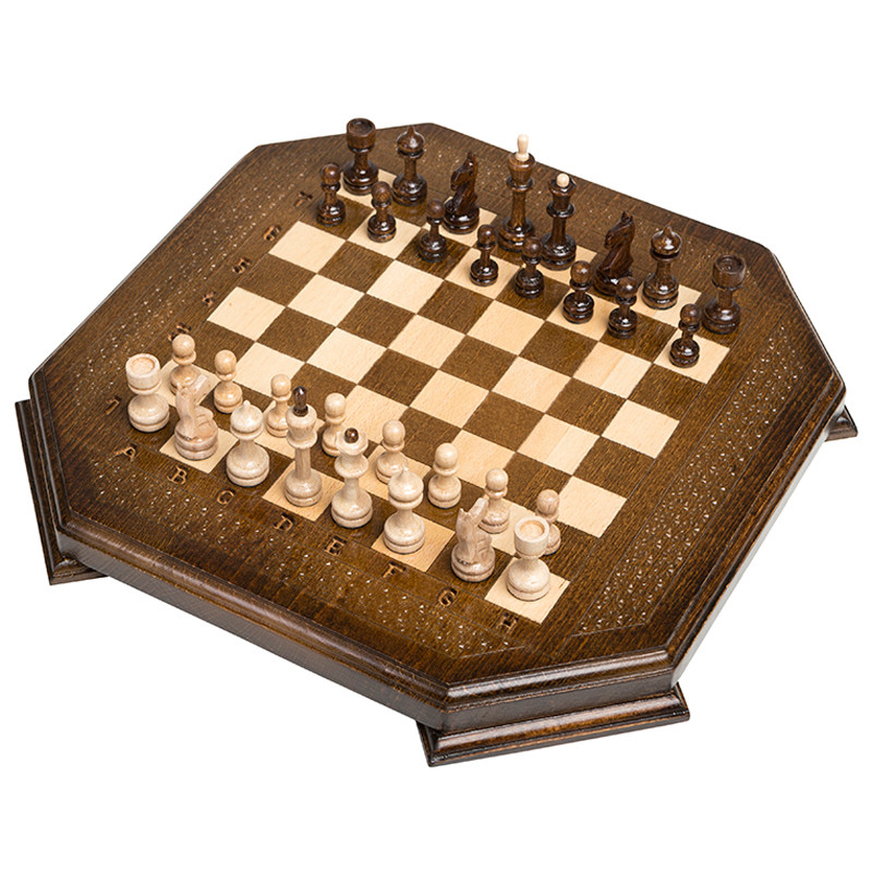 Шахматы восьмиугольные 30, Haleyan фото 1 — hichess.ru - шахматы, нарды, настольные игры