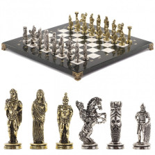 Шахматы &quot;Александр Македонский&quot; 36х36 см из мрамора — hichess.ru - шахматы, нарды, настольные игры