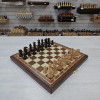 Шахматы подарочные ручной работы Махагон с фигурами из карельской березы фото 4 — hichess.ru - шахматы, нарды, настольные игры