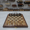 Шахматы подарочные ручной работы Махагон с фигурами из карельской березы фото 5 — hichess.ru - шахматы, нарды, настольные игры