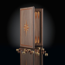 Нарды Книга элит из ореха, мастерская Кадун — hichess.ru - шахматы, нарды, настольные игры