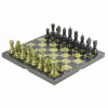 Шахматы "Классические" камень змеевик 40х40 см фото 1 — hichess.ru - шахматы, нарды, настольные игры