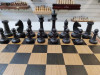 Шахматы деревянные черное дерево доска фигуры бук большие с утяжелением фото 2 — hichess.ru - шахматы, нарды, настольные игры
