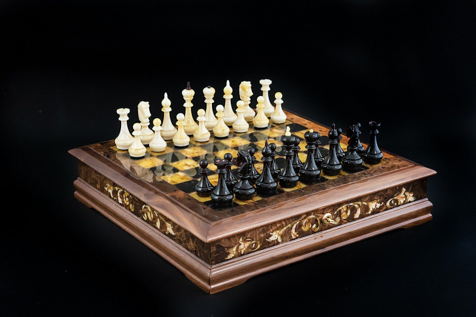 Шахматы №2 (Ларец) фото 1 — hichess.ru - шахматы, нарды, настольные игры