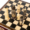 Шахматы резные ручной работы в ларце средние фото 2 — hichess.ru - шахматы, нарды, настольные игры