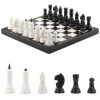 Шахматы "Мраморные" из камня доска 40х40 см фото 1 — hichess.ru - шахматы, нарды, настольные игры