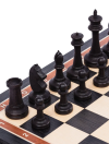 Шахматы деревянные из моренного дуба и бука с утяжелением большие фото 2 — hichess.ru - шахматы, нарды, настольные игры