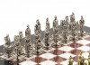 Шахматы "Троянская война" 28х28 см лемезит мрамор фото 3 — hichess.ru - шахматы, нарды, настольные игры