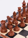 Шахматы подарочные Блиц из моренного дуба большие фото 2 — hichess.ru - шахматы, нарды, настольные игры