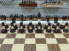 Шахматы подарочные в ларце Орех с фигурами Итальянский дизайн Люкс (2) фото 5 — hichess.ru - шахматы, нарды, настольные игры