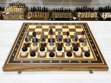 Набор 3 в 1 шахматы-нарды-шашки Красное дерево итальянский дизайн — hichess.ru - шахматы, нарды, настольные игры