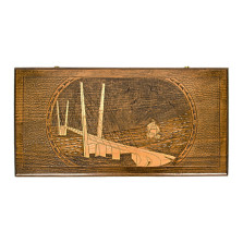 Нарды резные Мост Русский, Ustyan — hichess.ru - шахматы, нарды, настольные игры