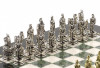 Шахматы "Троянская война" 28х28 см офиокальцит мрамор фото 3 — hichess.ru - шахматы, нарды, настольные игры