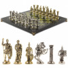 Шахматы "Римские воины" 44х44 см змеевик фото 1 — hichess.ru - шахматы, нарды, настольные игры