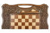 Шахматы + нарды резные с Араратом 2, ручкой, Haleyan фото 6 — hichess.ru - шахматы, нарды, настольные игры
