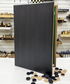 Нарды подарочные ручной работы Эбен орех большие — hichess.ru - шахматы, нарды, настольные игры