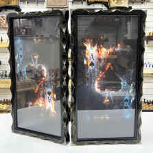 Нарды стеклянные подарочные Туз 63 см с чехлом — hichess.ru - шахматы, нарды, настольные игры