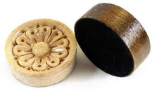 Набор резных фишек для нард Haleyan — hichess.ru - шахматы, нарды, настольные игры