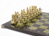 Шахматы "Турецко-европейская война" из змеевика 48х48 см фото 3 — hichess.ru - шахматы, нарды, настольные игры