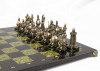 Шахматы "Турецко-европейская война" из змеевика 48х48 см фото 4 — hichess.ru - шахматы, нарды, настольные игры