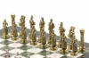 Шахматы "Римские легионеры" 32х32 см офиокальцит мрамор фото 4 — hichess.ru - шахматы, нарды, настольные игры