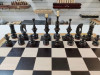 Шахматы деревянные подарочные с фигурами из дуба, 47 на 47 см складные фото 2 — hichess.ru - шахматы, нарды, настольные игры