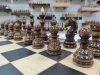 Шахматы подарочные Бастион моренный дуб большие фото 2 — hichess.ru - шахматы, нарды, настольные игры