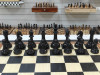 Шахматы подарочные в ларце из мореного дуба с фигурами Итальянский дизайн черно-белые фото 5 — hichess.ru - шахматы, нарды, настольные игры