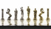 Шахматы "Греко-Римская война" 32х32 см змеевик мрамор фото 5 — hichess.ru - шахматы, нарды, настольные игры