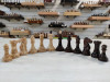 Шахматные фигуры Стаунтон из карельской березы фото 1 — hichess.ru - шахматы, нарды, настольные игры