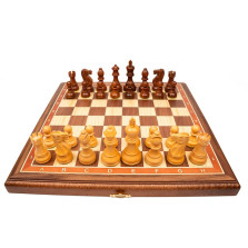 Шахматы Эндшпиль орех средние — hichess.ru - шахматы, нарды, настольные игры