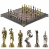 Шахматы "Греко-Римская война" 32х32 см лемезит фото 1 — hichess.ru - шахматы, нарды, настольные игры
