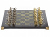 Шахматы из змеевика "Подвиги Геракла" 36х36 см фото 2 — hichess.ru - шахматы, нарды, настольные игры