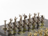 Шахматы из змеевика "Подвиги Геракла" 36х36 см фото 4 — hichess.ru - шахматы, нарды, настольные игры