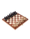 Шахматы деревянные с утяжеленными фигурами из кавказского граба премиум красное дерево фото 1 — hichess.ru - шахматы, нарды, настольные игры