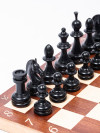 Шахматы деревянные с утяжеленными фигурами из кавказского граба премиум красное дерево фото 4 — hichess.ru - шахматы, нарды, настольные игры