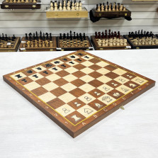 Шахматная доска Авангард люкс без фигур — hichess.ru - шахматы, нарды, настольные игры