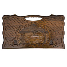 Нарды резные Рыбак 50, Haleyan — hichess.ru - шахматы, нарды, настольные игры