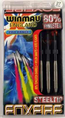 Дротики Winmau Foxfire steeltip 27gr (профессиональный уровень) — hichess.ru - шахматы, нарды, настольные игры
