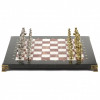 Шахматы "Греко-Римская война" 32х32 см лемезит мрамор фото 2 — hichess.ru - шахматы, нарды, настольные игры