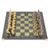 Шахматы "Спортивные" бронза змеевик 40х40 см фото 2 — hichess.ru - шахматы, нарды, настольные игры