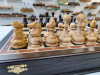 Эксклюзивные шахматы из карельской березы в ларце из черного дерева 45х45 см фото 4 — hichess.ru - шахматы, нарды, настольные игры